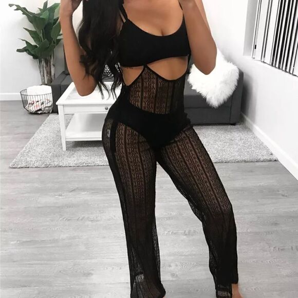 Fashion Nova Other - Fashion Nova Jumpsuit coverup 
